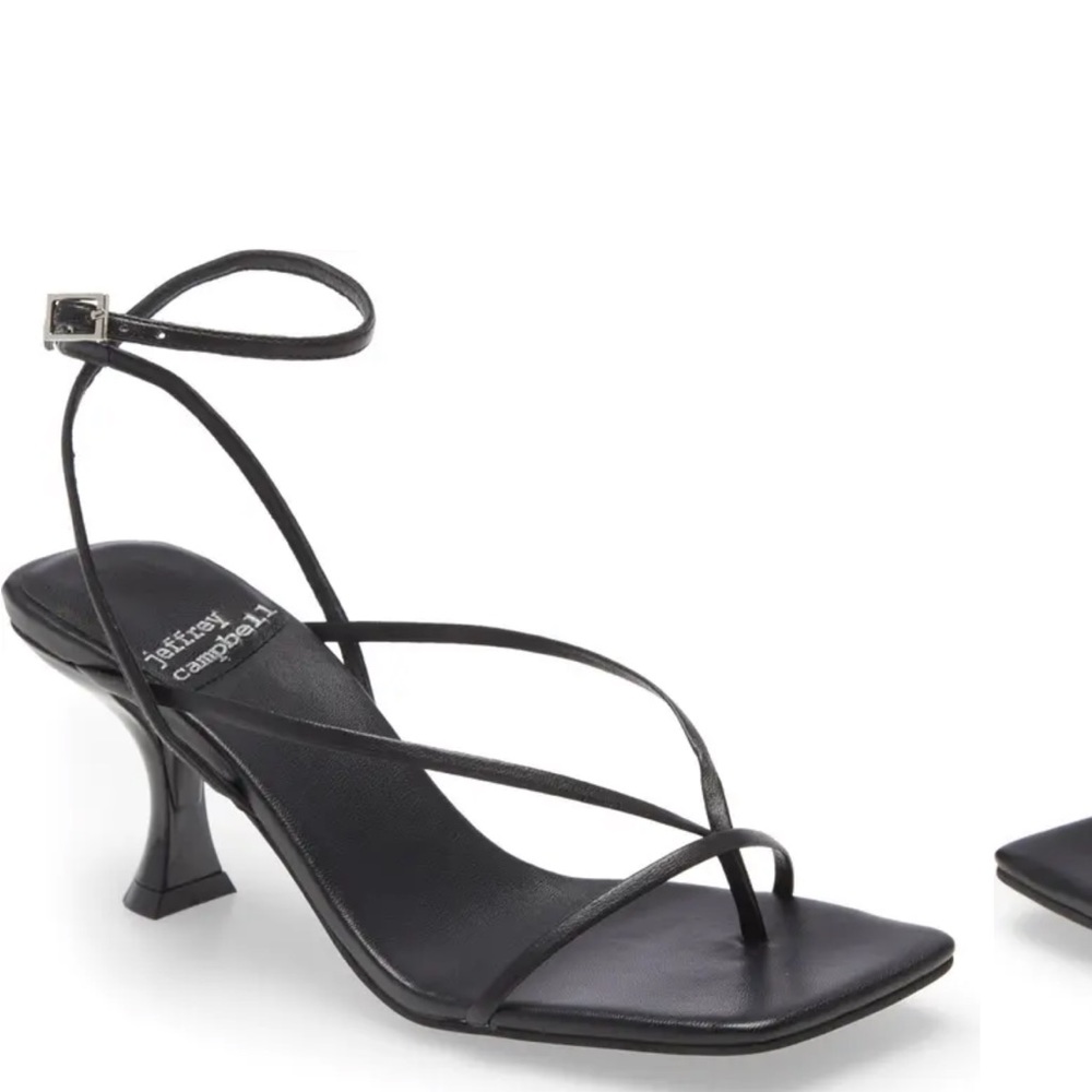 Never worn-Jeffrey Campbell sandal heels